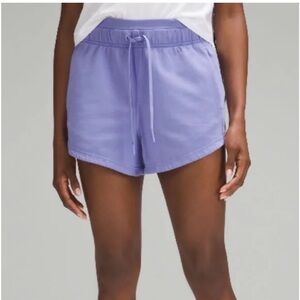 Lululemon dark lavender inner glow shorts